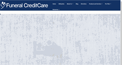 Desktop Screenshot of funeralcreditcare.com